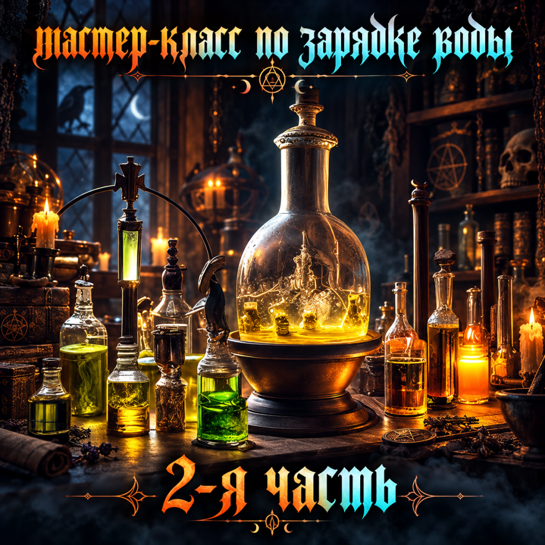 Мастер-класс по зарядке воды. 2-я часть. 13 ноября 2026 г.